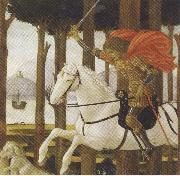 Sandro Botticelli Novella di Nastogio degli Onesti (mk36) Sweden oil painting reproduction